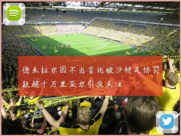 德米拉尔因不当言论被沙特足协罚款超十万里亚尔引发关注